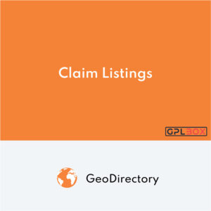 GeoDirectory Claim Listings