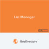 GeoDirectory List Manager