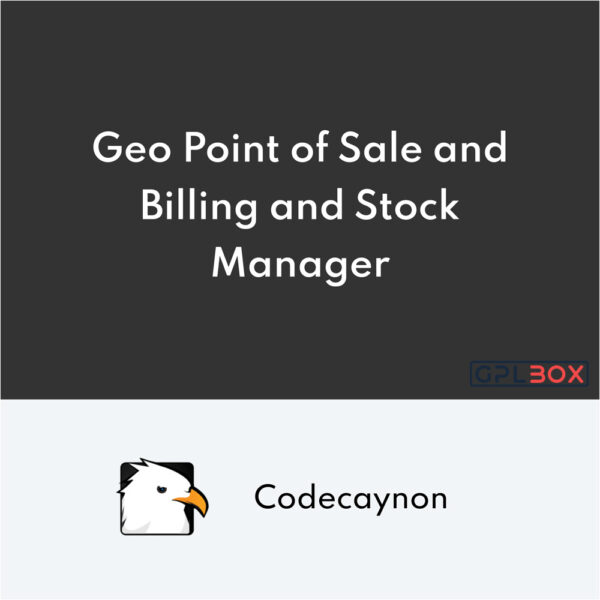 Geo POS Point of Sale and Billing and Stock Manager Application Geo POS Point of Sale and Billing and Stock Manager Application