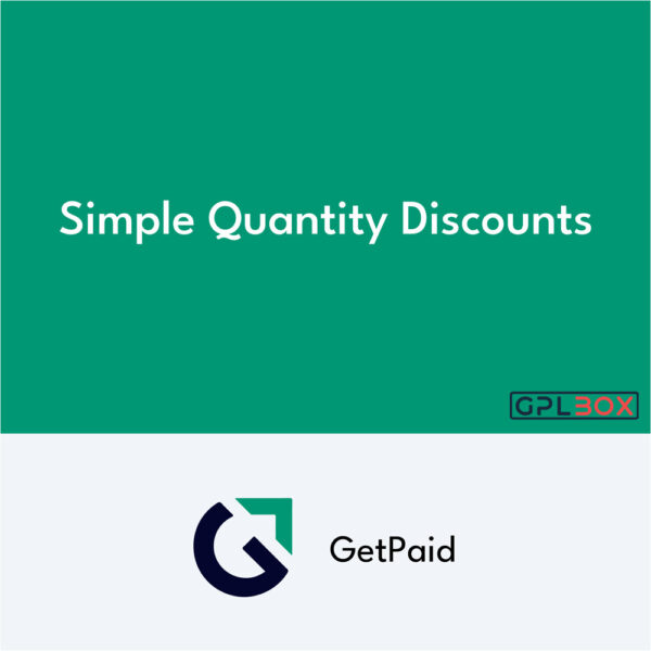 GetPaid Simple Quantity Discounts