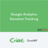 GiveWP Google Analytics Donation Tracking