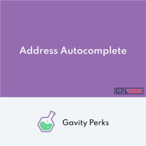 Gravity Perks Address Autocomplete