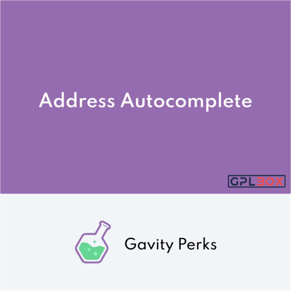 Gravity Perks Address Autocomplete