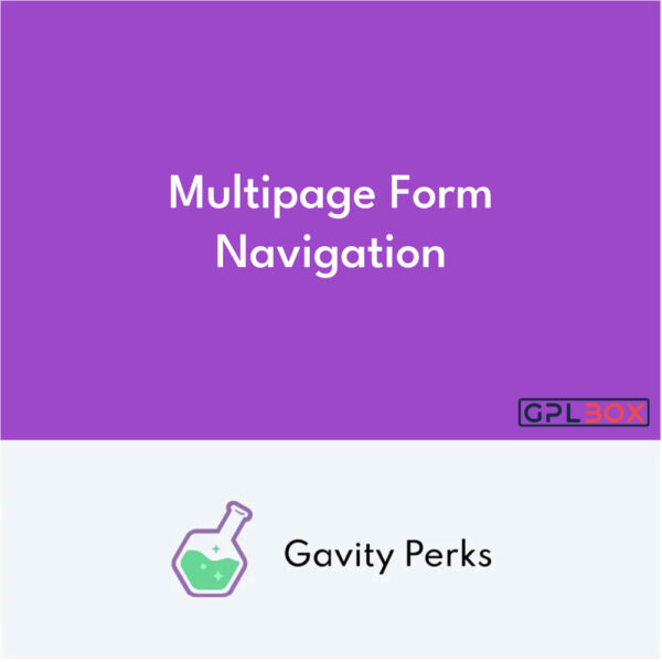 Gravity Perks Multipage Form Navigation