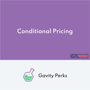 Gravity Perks Conditional Pricing