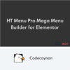 HT Menu Pro Mega Menu Builder for Elementor