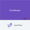 LearnPress Certificates