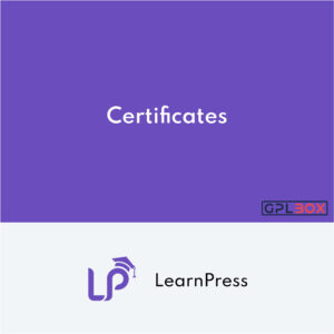 LearnPress Certificates