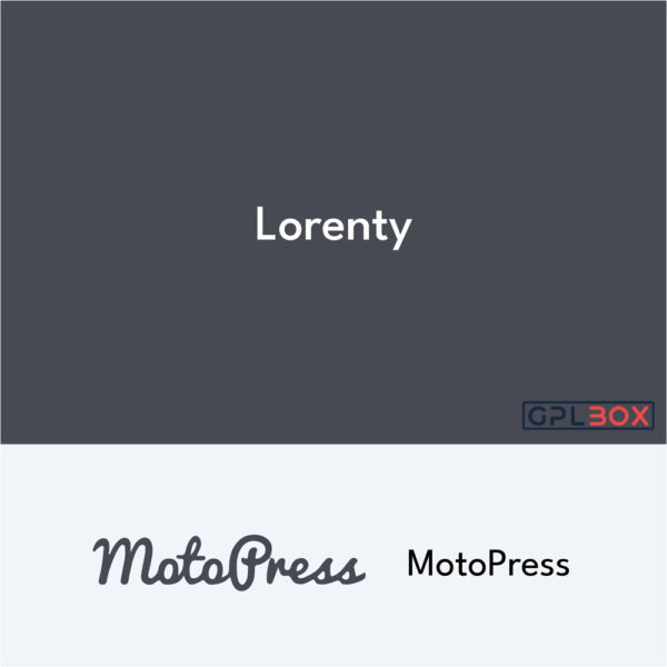 MotoPress Lorenty MotoPress Lorenty