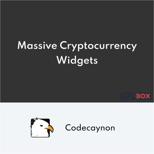 Massive Cryptocurrency Widgets Massive Cryptocurrency Widgets