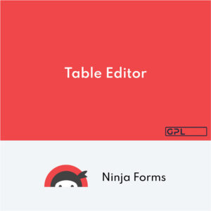 Ninja Forms Table Editor