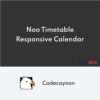 Noo Timetable Responsive Calendar and Auto Sync WordPress Plugin