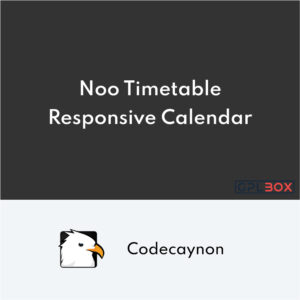 Noo Timetable Responsive Calendar and Auto Sync WordPress Plugin
