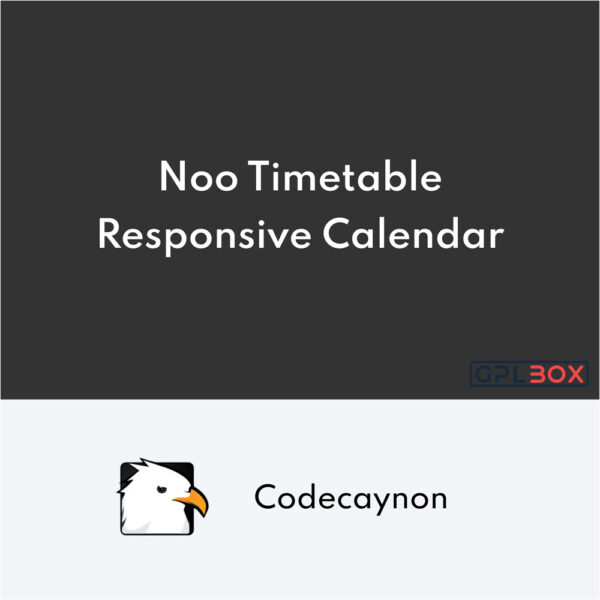 Noo Timetable Responsive Calendar and Auto Sync WordPress Plugin Noo Timetable Responsive Calendar and Auto Sync WordPress Plugin