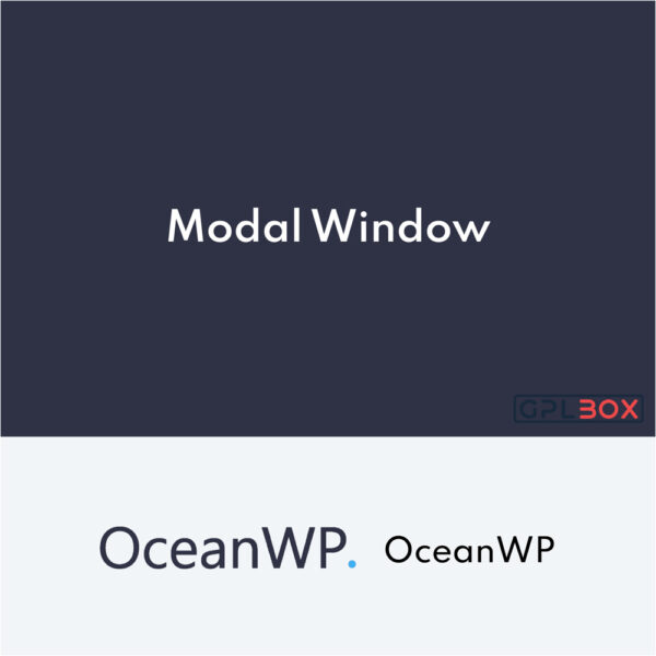 OceanWP Modal Window