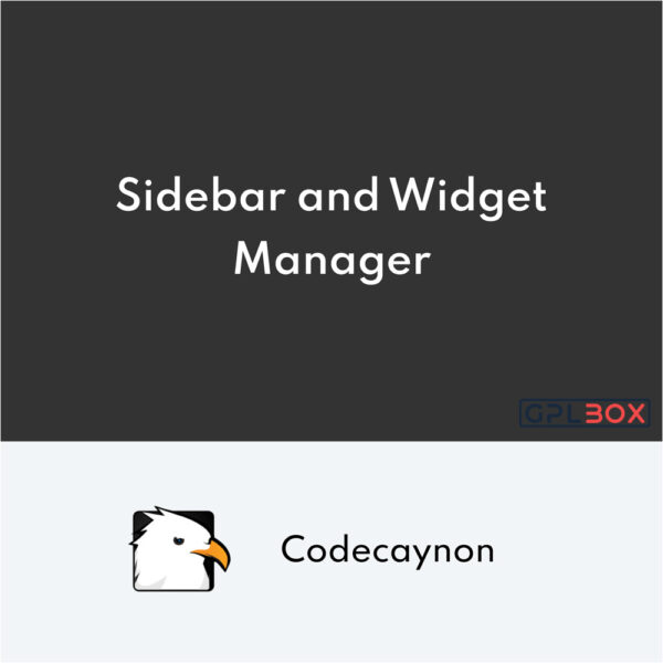 Sidebar and Widget Manager for WordPress Sidebar and Widget Manager for WordPress