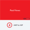 Post Views for AMP