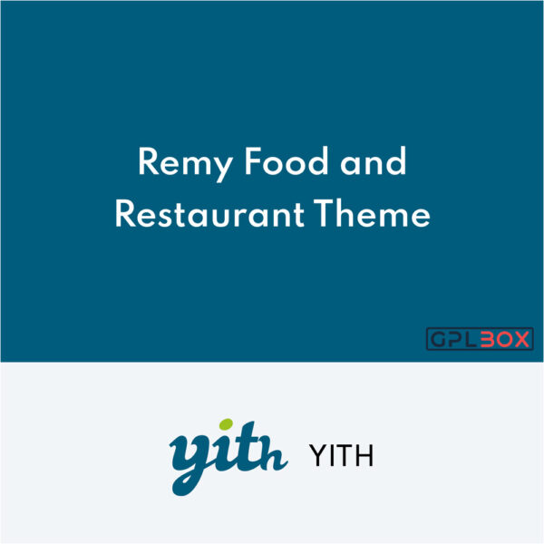 YITH Remy Food and Restaurant WordPress Theme