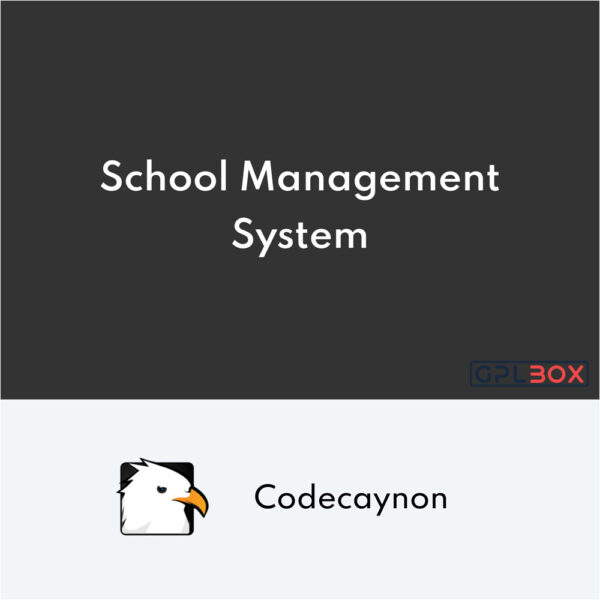 School Management System for WordPress