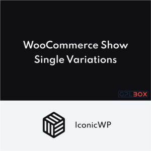 WooCommerce Show Single Variations