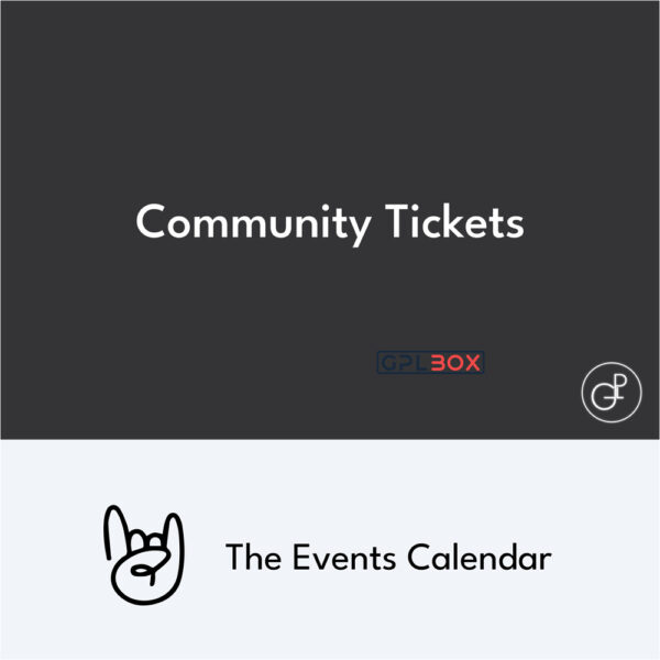 The Events Calendar Community Tickets