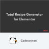 Total Recipe Generator WordPress Recipe Maker with Schema and Nutrition Facts (Elementor addon)