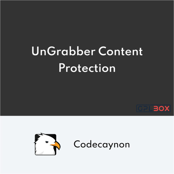 UnGrabber Content Protection for WordPress UnGrabber Content Protection for WordPress