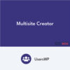 UsersWP Multisite Creator