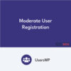 UsersWP Moderate User Registration